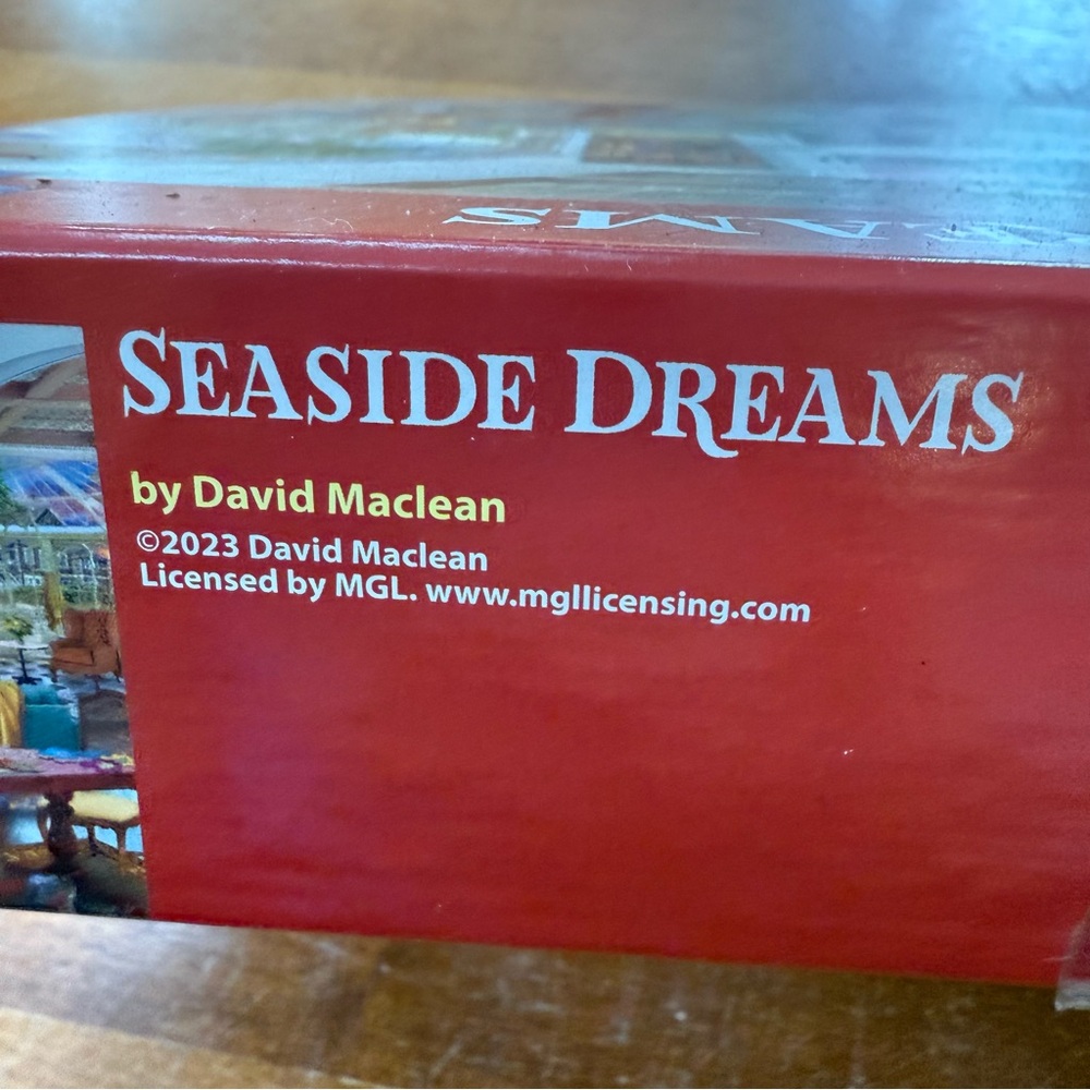 WHITE MOUNTAIN 1000pc Seaside Dreams puzzle - Picture 7 of 10